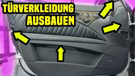 Mercedes E Klasse W T Rverkleidung Ausbauen Youtube