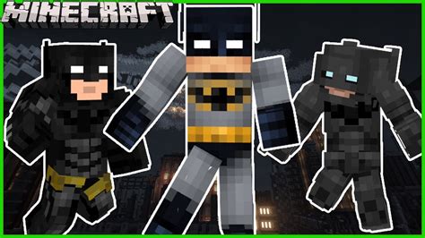 Minecraft Every Batman Suit Available In Minecraft Superheros