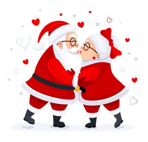 80+ Santa Claus Kissing Mrs Claus Christmas Stock Photos, Pictures & Royalty-Free Images - iStock