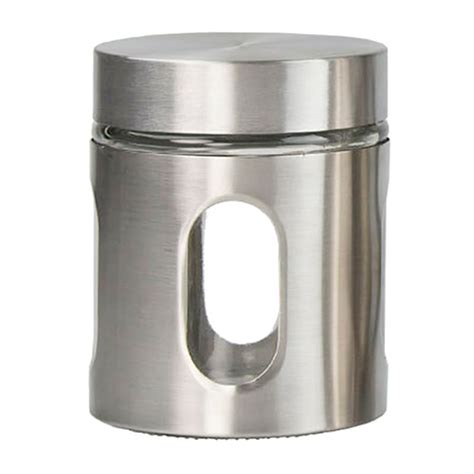 4 Piece Canister Set Silver