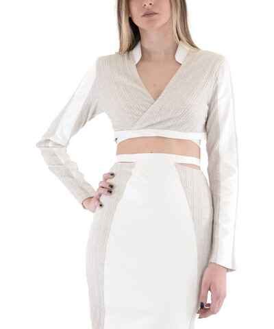 Nude κοντά γυναικεία μπλουζάκια και τοπ κρουαζέ Με παράδοση πριν την Πρωτοχρονιά GLAMI gr