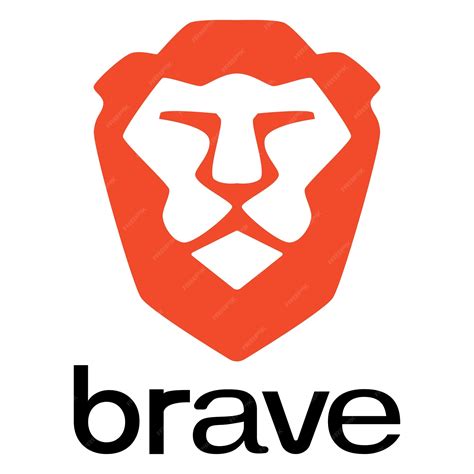 Premium Vector | Brave Browser logo symbol isolated on white background ...