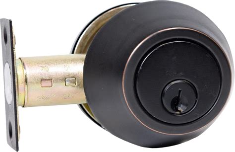 Zion Deadbolt Lock Exterior Anti Theft Anti Bump Kick Proof Keyed One