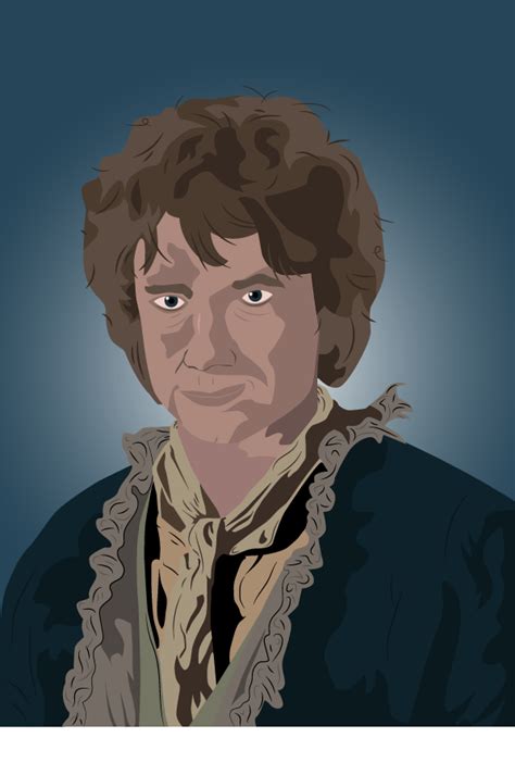 Ilustra O Vetorial Bilbo Baggins On Behance