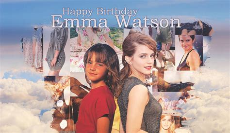 Happy Birthday Emma Watson By Sentonb On Deviantart