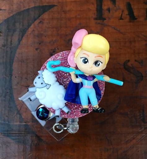 Toy Story 4 Bo Peep ID Badge Reel Weighs Approx 1oz Etsy