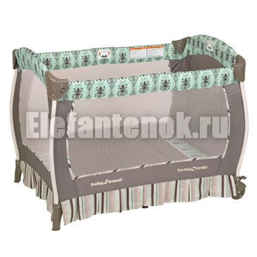 Baby Trend Deluxe манеж-кровать 3 в 1 в интернет-магазине ELEFANTENOK.ru