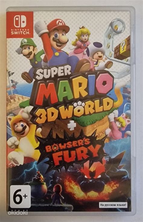 Super Mario 3d World Bowsers Fury Nintendo Switch Sillamäe Ida