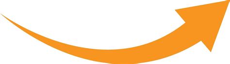 Orange Arrow Icon On White Background Flat Style Arrow Icon For Your