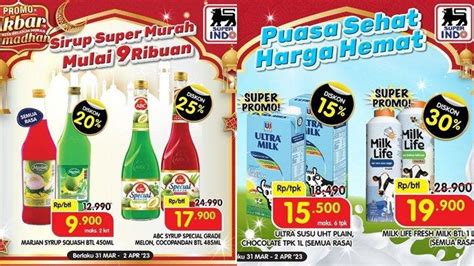 Promo Superindo Hari Ini Jumat Maret Belanja Susu Hingga Sirup