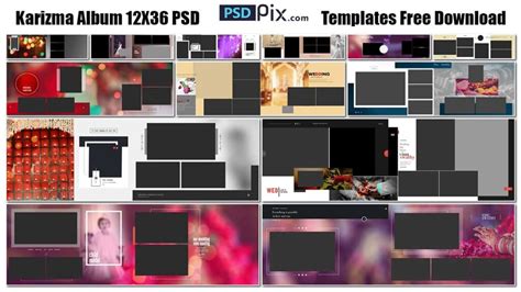 Karizma Album 12x36 Psd Templates Free Download Psdpix