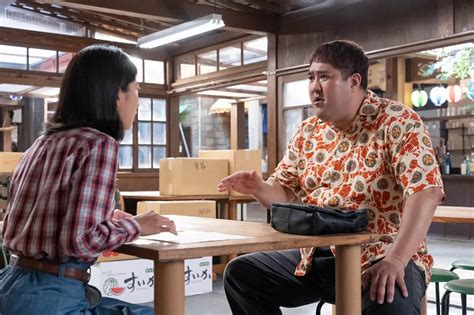 連続テレビ小説「ちむどんどん」第97話。暢子（黒島結菜）の店の面接を受ける料理人役を演じた吉本新喜劇の諸見里大介。沖縄出身、滑舌悪い芸人として