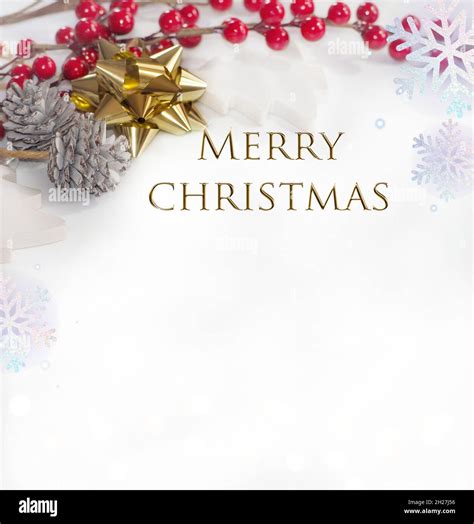 Festive background with merry Christmas and happy new year 2022