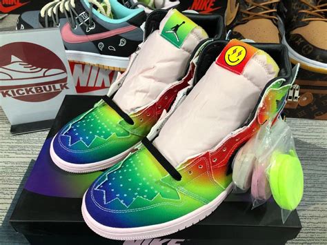 J Balvin X Air Jordan 1 Retro High Og Multi Color Dc3481 900 Kickbulk