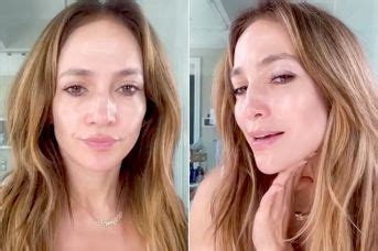 Jennifer Lopez Shares Selfies Of Her Platinum Blonde Hair For Kiss Of