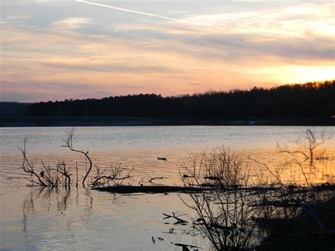 A Little Lamb's Thoughts: Norfork Lake at Sunset