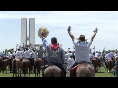 Vaqueiros protestam contra proibição de vaquejadas YouTube