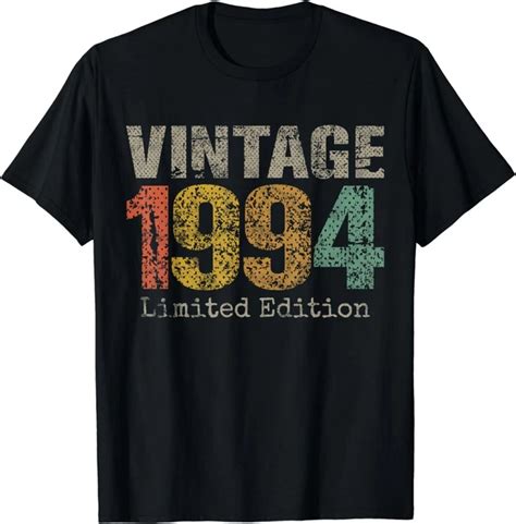 Hot Trending T Shirt With Year Old Gifts Vintage Limited Edition Th Birthday Design