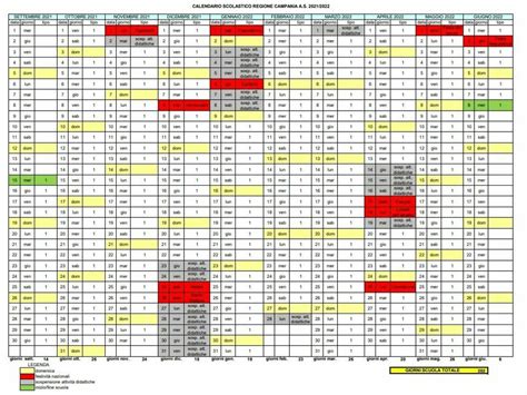 Giorni Di Festa Calendario Scolastico 2022 Calendario Lunare