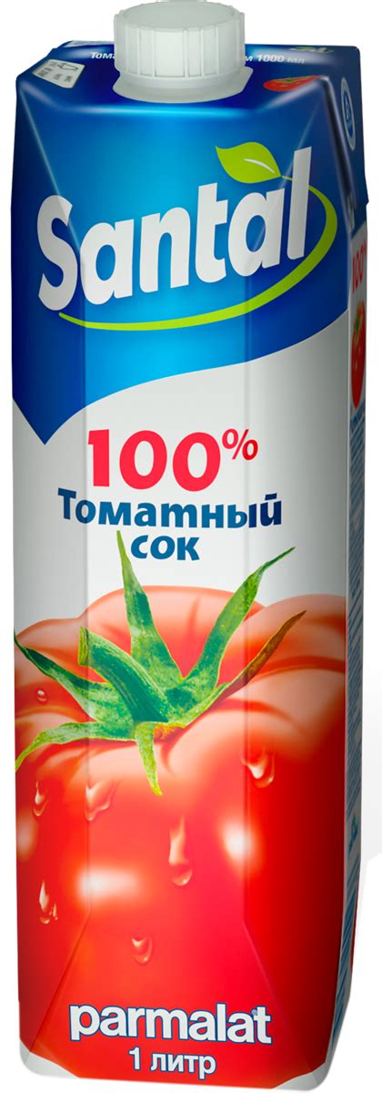 Сок Сантал томат Пармалат т/п, 1 л купить в магазине Табрис