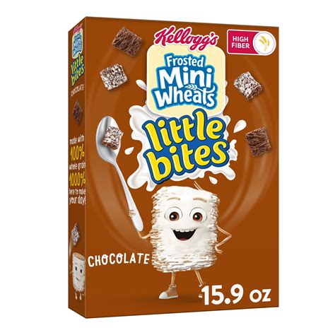 Kelloggs Frosted Mini Wheats Chocolate Little Bites Cereal Shop