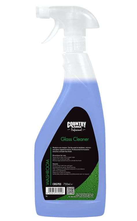 Country Range Professional Glass Cleaner Spray Bottle