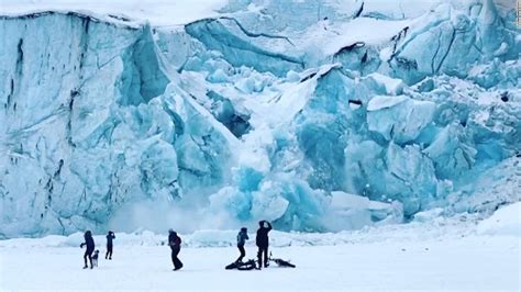 Alaska Glacier Collapse Captured In Slow Motion Cnn Video