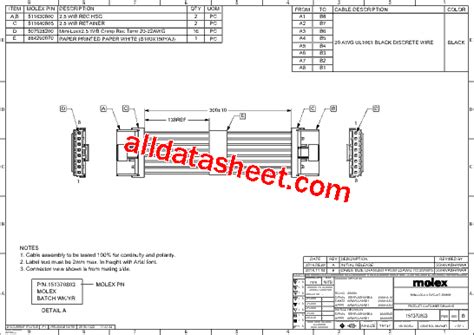 511630800 Datasheet(PDF) - Molex Electronics Ltd.