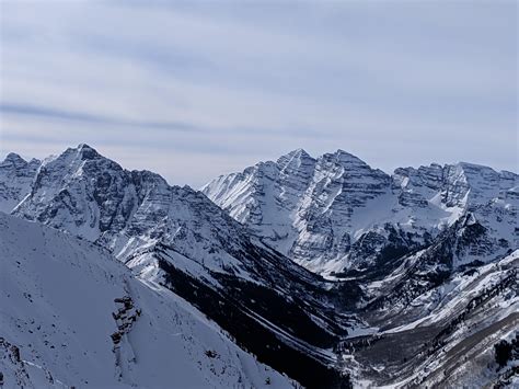 Highland Peak (12,392 ft) overlook in Aspen, Colorado [OC] [4032×2527