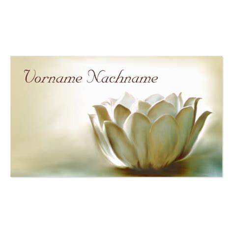 Lotus Business Card Templates