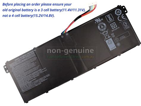 Acer AC14B18J replacement battery - Laptop battery from Australia