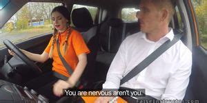 Natural Busty Babe Bang Driving Examiner Porn Videos