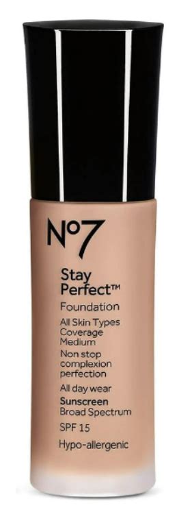 No7 Stay Perfect Foundation Wheat - 1Source