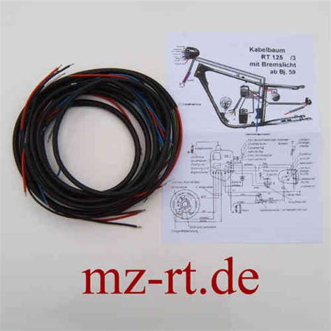 Kabelbaum MZ RT 125 3 Mz Rt De Ersatzteileshop