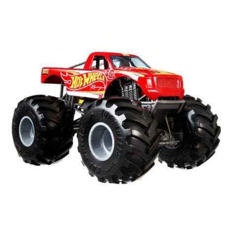 Mattel Hot Wheels® Monster Trucks Red Racing 3 Vehicle, 1 ct - Kroger