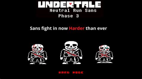 Sans Fight Is Now Harder Than Ever Undertale Neutral Sans Fight Phase