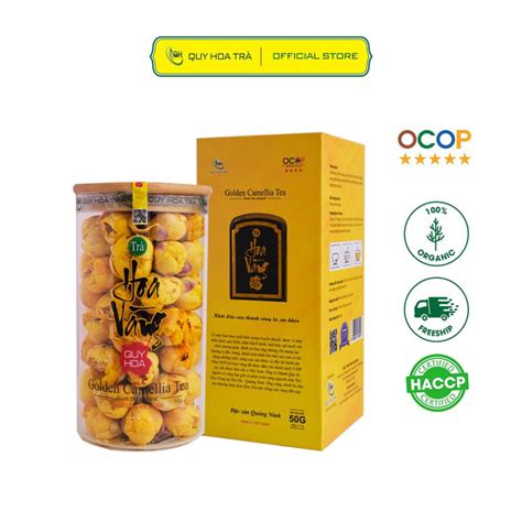 Trà Hoa Vàng Quy Hoa - Đặc sản OCOP Quảng Ninh