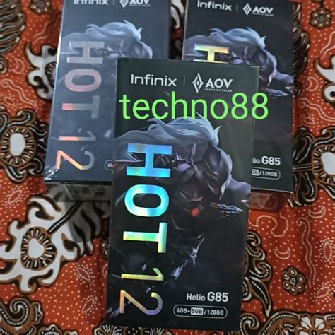 Jual Infinix Hot 12 Ram 6 128GB Helio G85 6GB 5GB 128GB Garansi Resmi Shopee Indonesia