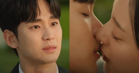 "Queen of Tears" Lead Kim Soo Hyun's Passionate Kiss Scene Goes Viral ...