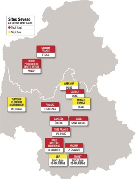 Sites Seveso Et En Pays De Savoie GROUPE ECOMEDIA