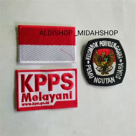 Jual LOGO KPPS SET BORDIR | Shopee Indonesia