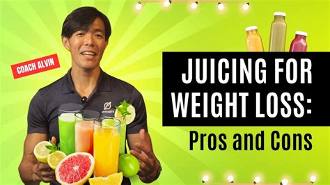 Juicing For Weight Loss Pros And Cons SG Dr Wellness YouTube