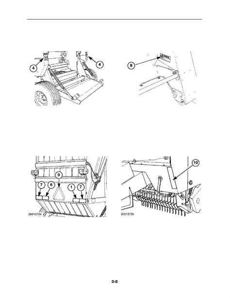 New Holland 648 658 678 688 Round Baler Operators Manual