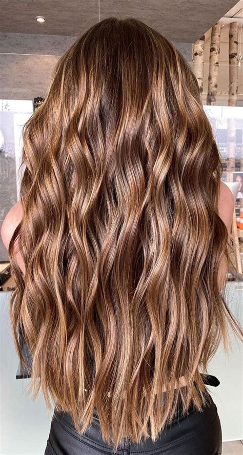 Best Shades Of Brown Hair Colour Ideas Cinnamon Long Locks In