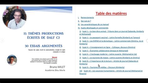 Manuel Dalf C Production Crite Essais Argument S Comment S Et