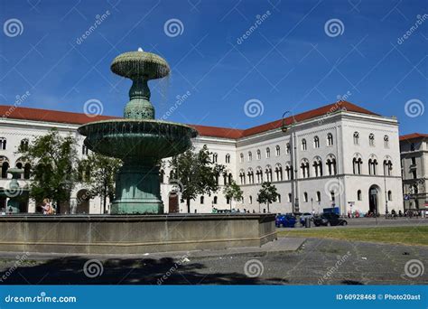 A Street View in Munich, Germany Editorial Stock Photo - Image of ...