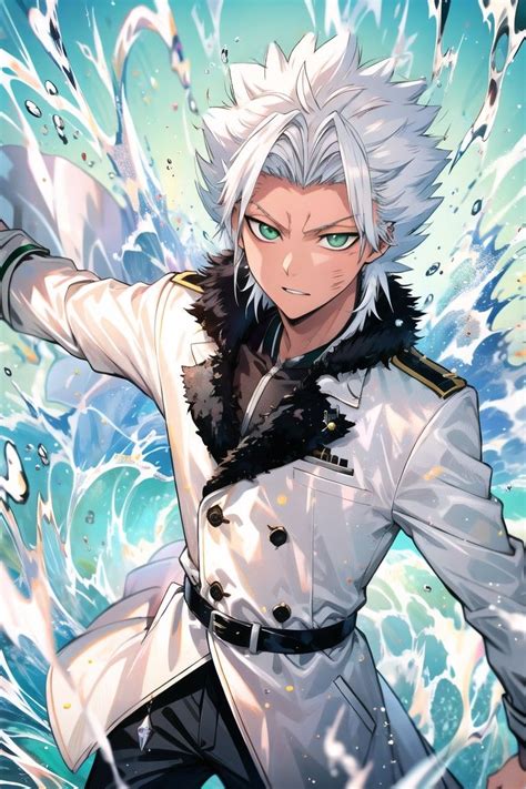 Hitsugaya | Иллюстрации арт, Отбеливатель, Аниме блич