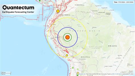 Magnitude 6.6 Earthquake in the Amazons, Brazil - Quantectum