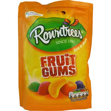 Rowntrees Fruit Gums 150g Woolworths