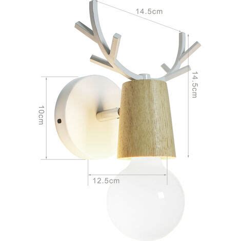 Wandleuchte Kreative Moderne Geweih Form Wandlampe Wandstrahler Licht